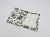 Woodland Animals Baby Blanket Set