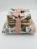 Woodland Animals Baby Blanket Set