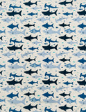 Shark Baby Blanket Set